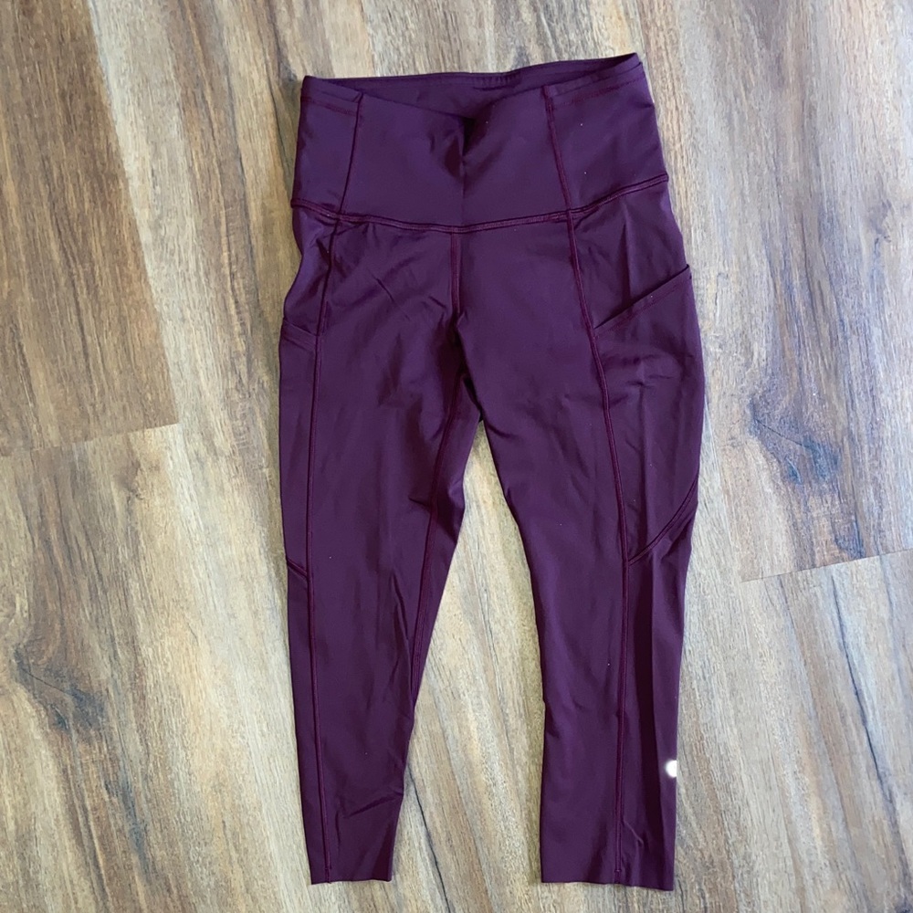 LULULEMON Fast & Free II Crop Leggings